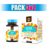 Pack 3x2 DHA 500Mg. 60 CAPSULAS NATURMIL