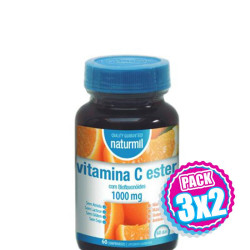 Pack 3x2 VITAMINA C ESTER C 1000Mg. 60 COMPRIMIDOS NATURMIL
