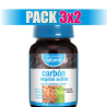 Pack 3x2 CARBON VEGETAL ACTIVO 90 PERLAS NATURMIL
