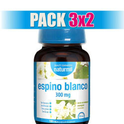 Pack 3x2 ESPINO BLANCO 300MG 180 PERLAS NATURMIL