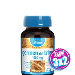 Pack 3x2 GÉRMEN DE TRIGO 1000MG 90 PERLAS NATURMIL