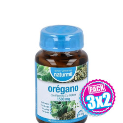 Pack 3x2 ORÉGANO COMPLEX 1500MG 60 CÁPSULAS NATURMIL
