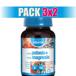 Pack 3x2 CITRATO DE POTASIO + CITRATO DE MAGNESIO 90 COMPRIMIDOS NATURMIL