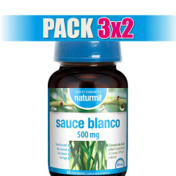 Pack 3x2 SAUCE BLANCO 500MG 60 COMPRIMIDOS NATURMIL