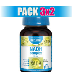 Pack 3x2 NADH COMPLEX 20MG...