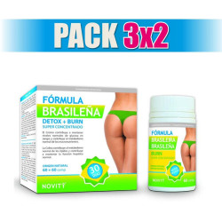 Pack 3x2 FORMULA BRASILENA 120 (60+60) COMPRIMIDOS NOVITY