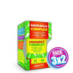 Pack 3x2 MORINGA COMPLEX 60 (30+30) CAPSULAS NOVITY