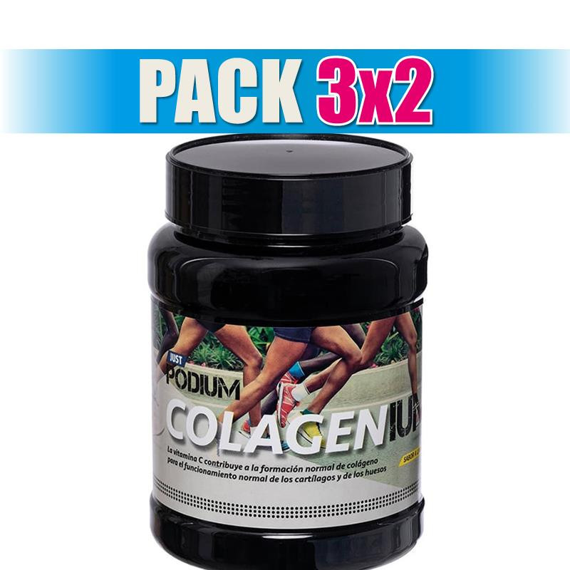 Pack 3x2 COLAGENIUM 600Gr. JUST PODIUM