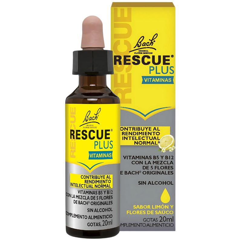 RESCUE PLUS VITAMINAS 20ML BACH