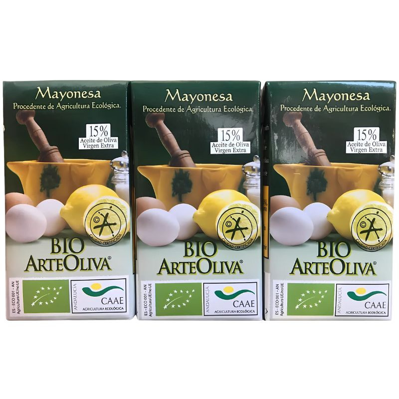 MAYONESA 3X125ML ARTE OLIVA
