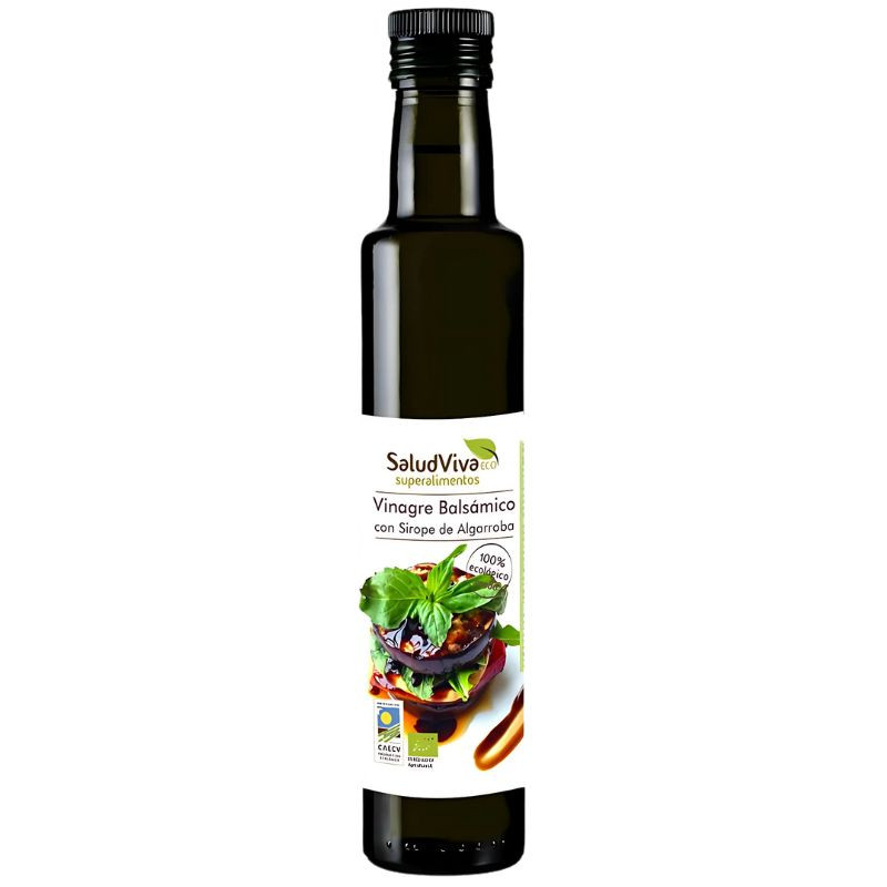 VINAGRE BALSÁMICO DE ALGARROBA ECO 250ML SALUD VIVA