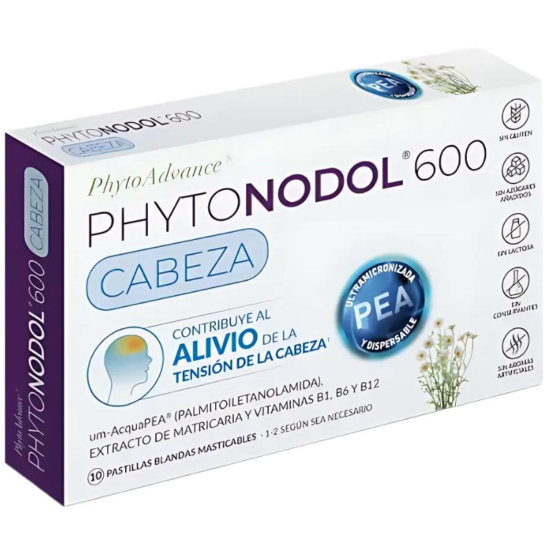PHYTONODOL 600 10 PASTILLAS BLANDAS MASTICABLES PHYTOADVANCE
