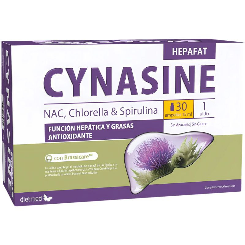 CYNASINE HEPAFAT 30 AMPOLLAS DIETMED