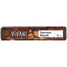 BARRITA DE CHOCO Y LECHE RELLENO DE CREMA DE CAFÉ BIO 40G VIVANI