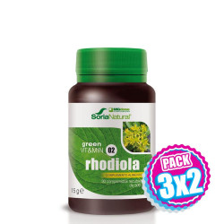 Pack 3x2 RHODIOLA 30 COMPRIMIDOS MGDOSE