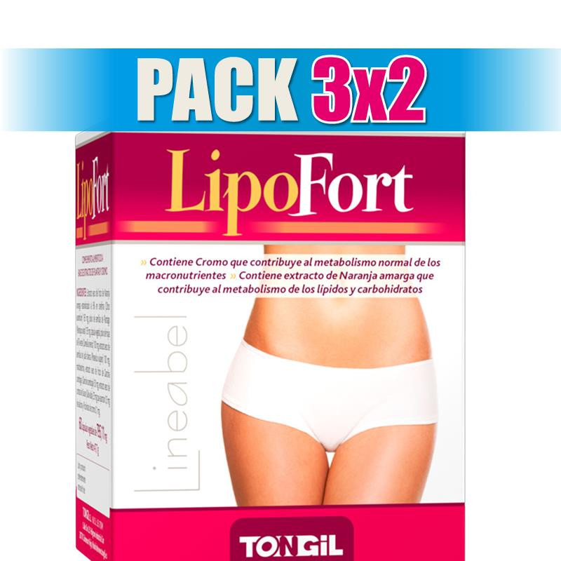 Pack 3x2 LIPOFORT 60 CAPSULAS TONGIL
