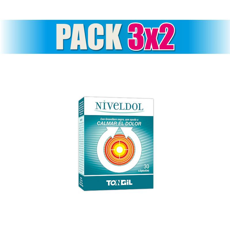 Pack 3x2 NIVELDOL 30 CAPSULAS TONGIL