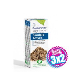 Pack 3x2 SANDALO AMIRIS 10Ml. ESENTIAL AROMS