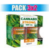 Pack 3x2 CANNABIS STRONG 1.000Mg. 30+30 PERLAS NOVITY