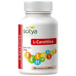 L-CARNITINA 90 CAPSULAS DE 600Mg. SOTYA