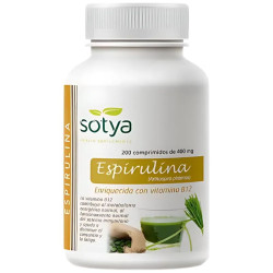 ESPIRULINA 100 COMPRIMIDOS DE 400Mg. SOTYA