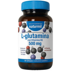 L-GLUTAMINA  500MG 60 CAPSULAS NATURMIL