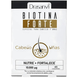 BIOTINA FORTE 10.000µG 45 COMPRIMIDOS DRASANVI