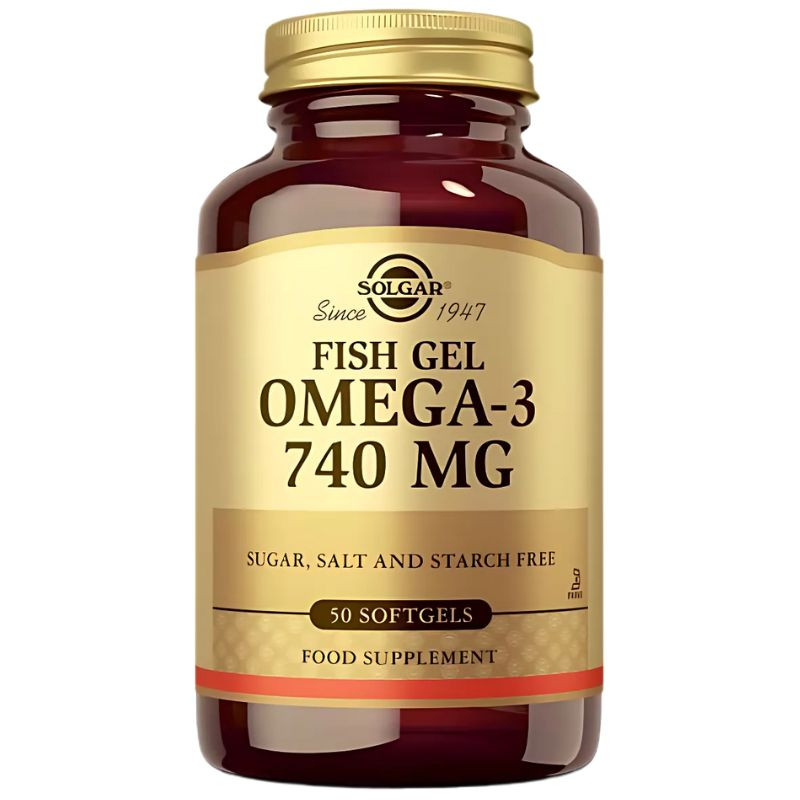 FISH-GEL OMEGA-3 50 CÁPSULAS SOLGAR