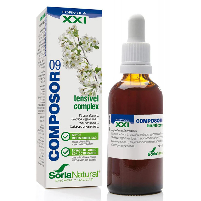 COMPOSOR 9 TENSIVEL COMPLEX 50Ml. SORIA NATURAL