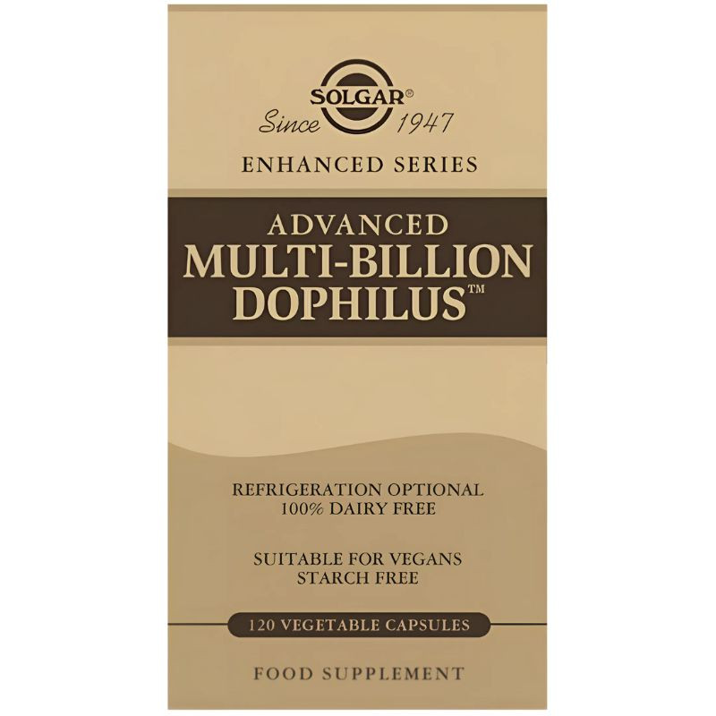 ADVANCED MULTI-BILLION DOPHILUS 120 CÁPSULAS SOLGAR