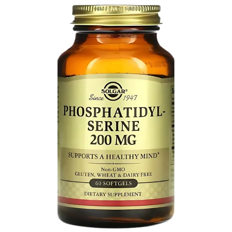 FOSFATIDILSERINA 200MG 60 CÁPSULAS SOLGAR