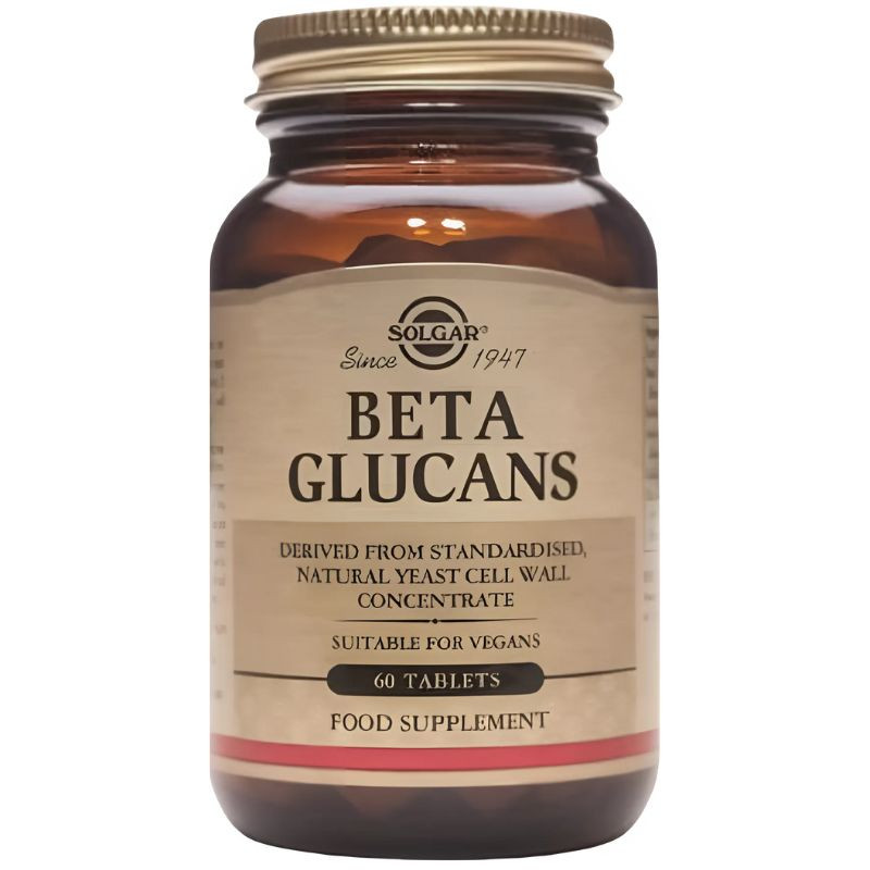 BETA GLUCANOS 60 COMPRIMIDOS SOLGAR