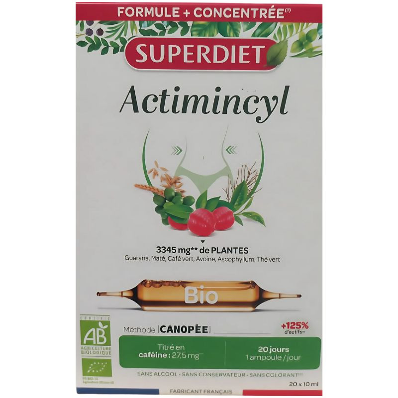 ACTIMINCYL BIO FORMULA + CONCENTRADA 20 AMPOLLAS SUPERDIET