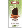 STEVIA CHOCOLATE NEGRO CON CANELA 125G TORRAS