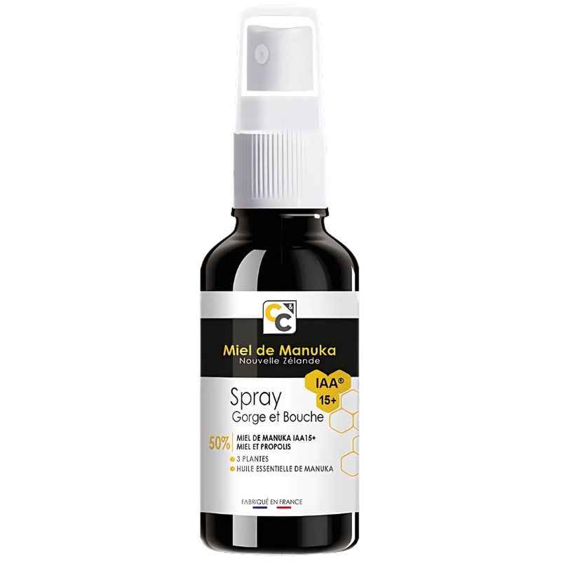 SPRAY PARA LA GARGANTA CON MIEL DE MANUKA COMPTOIRS & COMPAGNIES