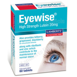 EYE WISE LUTEINA PURA 20Mg. 60 TABLETAS LAMBERTS