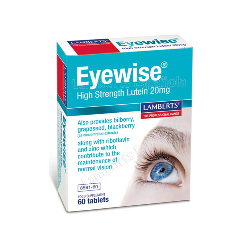 EYE WISE LUTEINA PURA 20Mg. 60 TABLETAS LAMBERTS