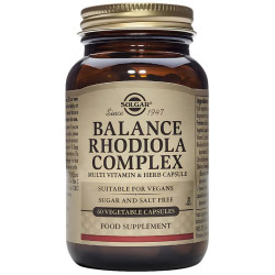 BALANCE RHODIOLA COMPLEX 60 CAPSULAS SOLGAR