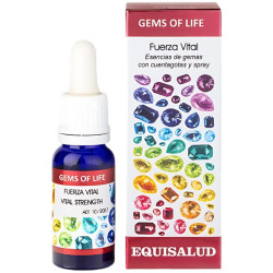 GEMS OF LIFE LIMPIEZA ENERGÉTICA FUERZA VITAL 15ML EQUISALUD