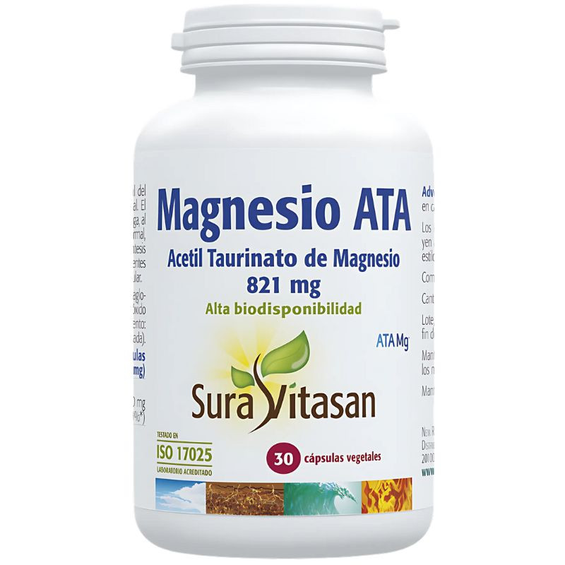 MAGNESIO ATA 30 CÁPSULAS SURA VITASAN