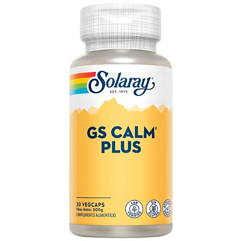 GS CALM PLUS 30 CÁPSULAS SOLARAY