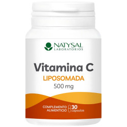 VITAMINA C LIPOSOMADA 500MG 30 CÁPSULAS NATYSAL