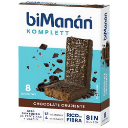 BARRITA KOMPLETT DE CHOCOLATE CRUJIENTE 8X35G BIMANAN