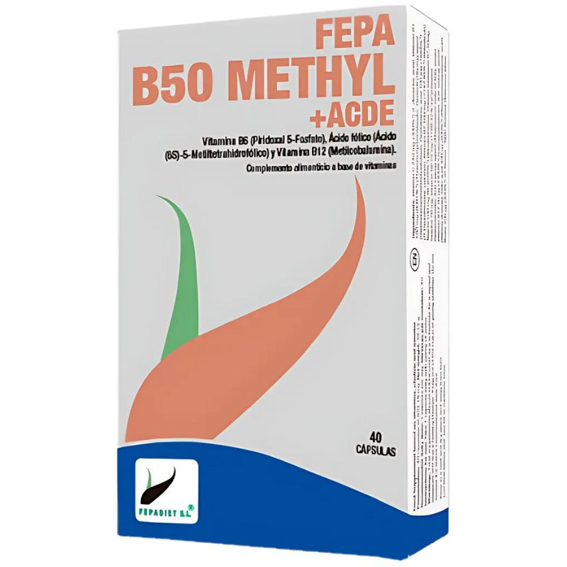 FEPA B50 METHYL + ACDE 40 CÁPSULAS FEPADIET