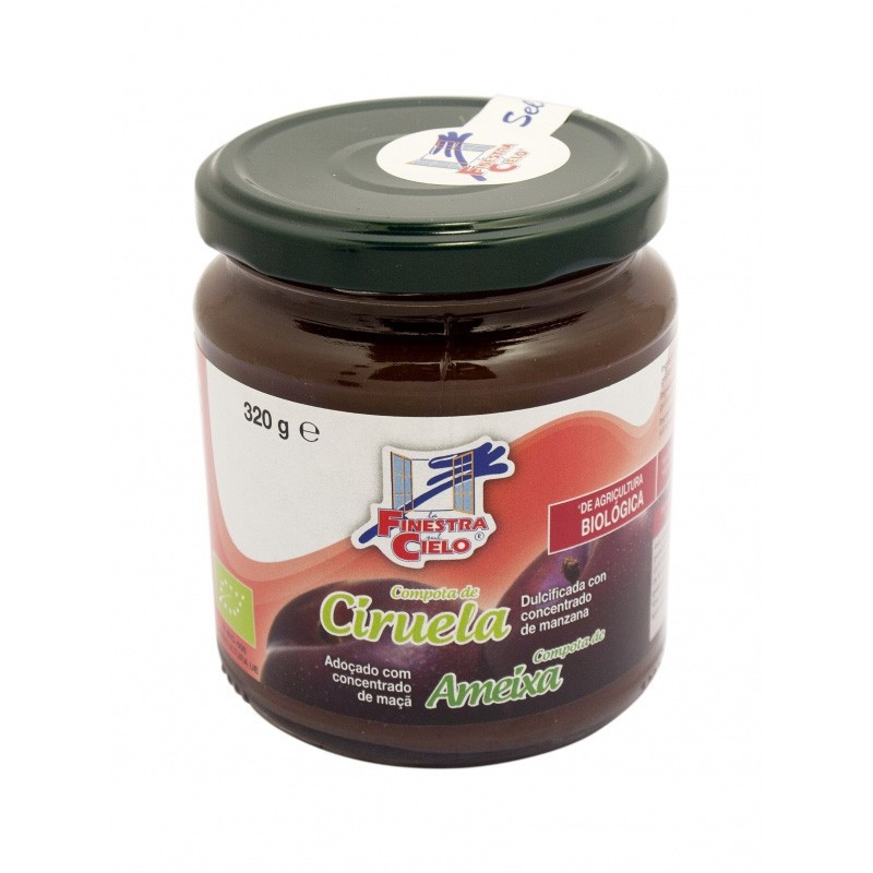 COMPOTA DE CIRUELA BIO 320Gr. FINESTRA