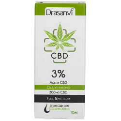 ACEITE DE CBD 3% 10ML DRASANVI