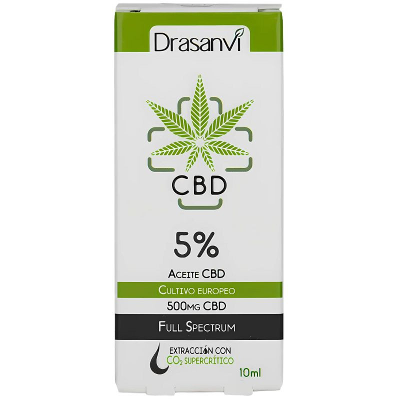 ACEITE DE CBD 5% 10ML DRASANVI