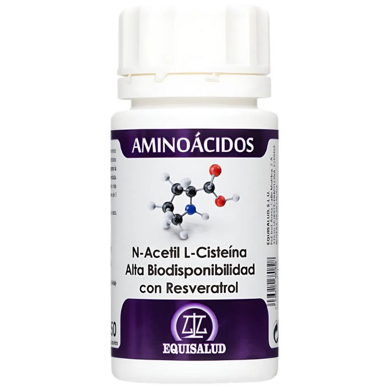 N-ACETIL L-CISTEÍNA CON RESVERATROL 50 CÁPSULAS EQUISALUD