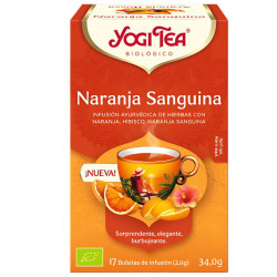 NARANJA SANGUINA 17 BOLSITAS DE INFUSIÓN YOGI TEA