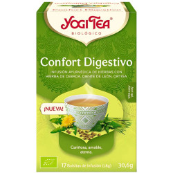 CONFORT DIGESTIVO 17 BOLSITAS DE INFUSIÓN YOGI TEA